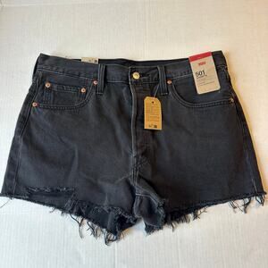 NEW Levis‎ 501 Black Shorts Sz 32
